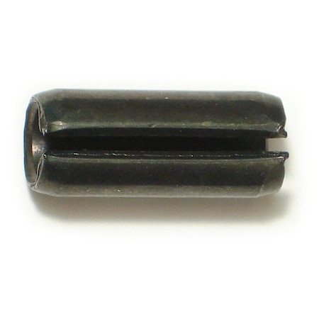 Midwest Fastener Spring Pin, 11 mm Outside Dia, 25 mm L, Steel, 6 PK 32308